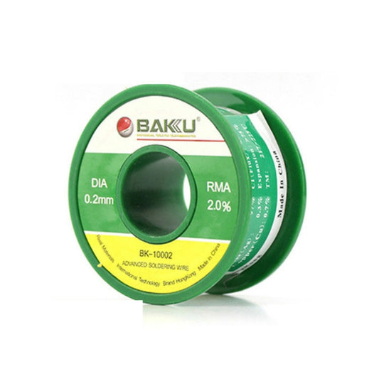 BAKU High-purity Low-temperature Solder Wire 63 Degrees Celsius No-clean Tin Wire, BK-10002 0.2mm, BK-10004 0.4mm, BK-10005 0.5mm, BK-10006 0.6mm