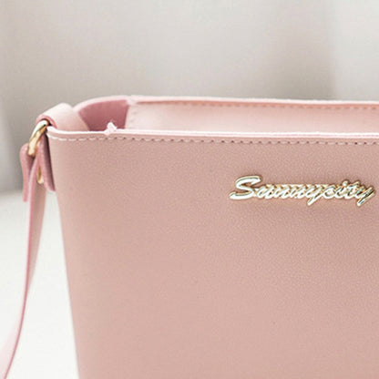 Women Solid zipper Shoulder Bag Crossbody Bag Messenger Phone Coin Bag