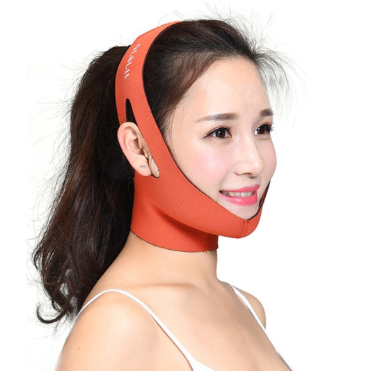Female Facial Care Lifting Firming Bandage, Orange, Purple