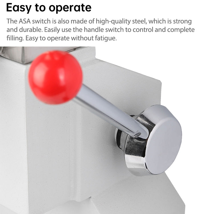 A03 Mini Stainless Steel  Pneumatic Filling Machine Cream Food Paste Dispensing Liquid Packaging Equipment, A03