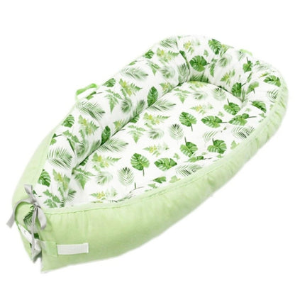 Baby Nest Bed Crib Portable Removable and Washable Crib Travel Bed Cotton Cradle for Children Infant Kids
