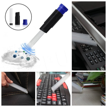Dust Cleaner Household Straw Tubes Dust Brush Remover Portable Universal Vacuum Tools Attachment Dirt Clean, Vacuum Attachment Tool