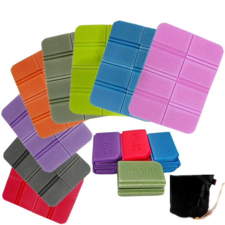 XPE Folder Camping Mat Folding Portable Small Cushion Moisture-Proof Waterproof Prevent Dirty Picnic Mat  Beach Pad