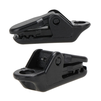 10pcs Tents Accessories Awning Wind Rope Clamp Plastic Clip Outdoor Camping Tent Alligator Cip Hook