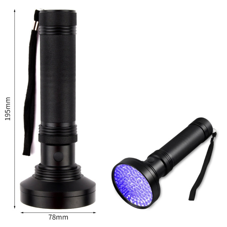 Purple Flashlight Scorpion Fluorescent Detection Lamp Money Detector Lamp Outdoor Lamp, Single without Battery