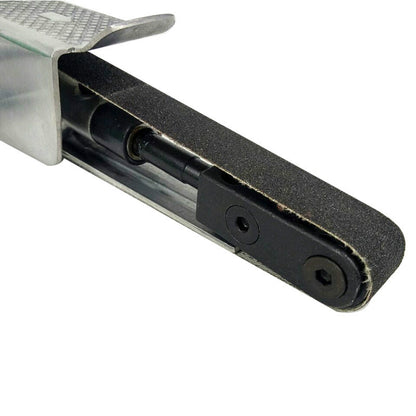 Pneumatic Belt Machine Pneumatic Sander Ring Belt Machine Polisher, 33x1cm, 52x2cm