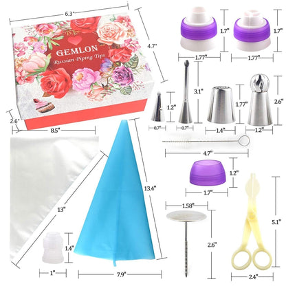 88 in 1  Decorating Mouth Set Cake Baking Jewelry Set, 88 PCS/Set