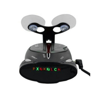 12V Laser Anti Radar Car Detector 360 Degree Led Display Police Speedometer Voice Alert/Alarm, 360 Degree