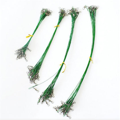 20 PCS Luya Front Wire With Pin Wire Anti-bite Wire