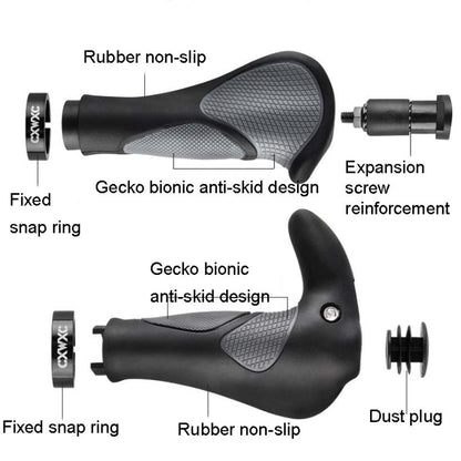 CXWXC Bicycle Handlebar Cover Mountain Bike Bullhorn Rubber Handlebar Cover Riding Accessories