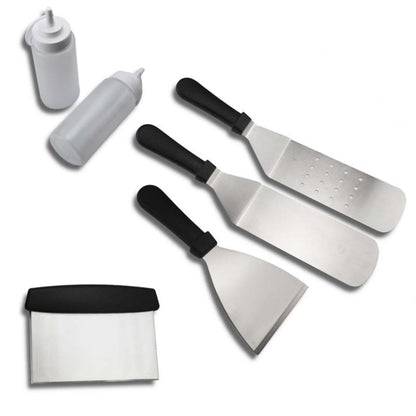 Outdoor Stainless Steel Barbecue Tool Set Tomato Sauce Bottle BBQ Grill Set