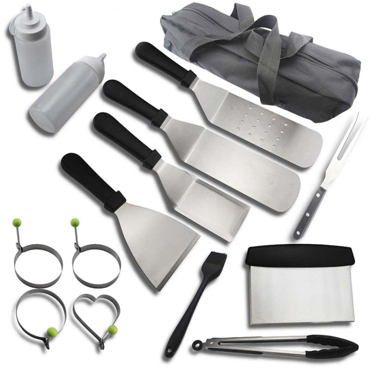 Outdoor Stainless Steel Barbecue Tool Set Tomato Sauce Bottle BBQ Grill Set