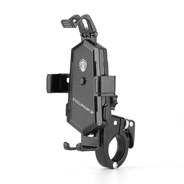 Bicycle Mobile Phone Holder Can Rotate And Adjust Fixed Aluminum Alloy Bracket Automatic Grab Bracket
