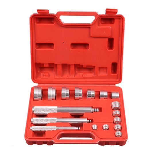 17 In 1 Small Aluminum Alloy Bearing Disassembly Tool Bearing Installation Extractor, 17 In 1(Red), 17 In 1(Blue)