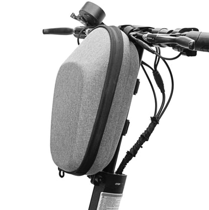 For Xiaomi No. 9 Electric Scooter PU Leather Waterproof EVA Hard Shell Bag Electric Folding Car Front Bag