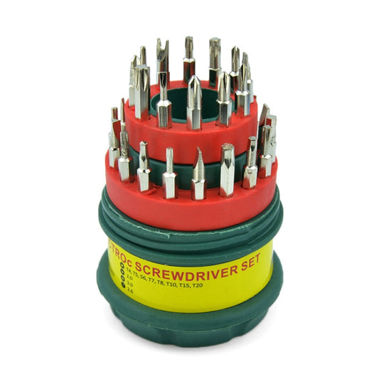 31 In 1 Pagoda Shape Multifunctional Combination Screwdriver Set, 6 Sets 31 In 1
