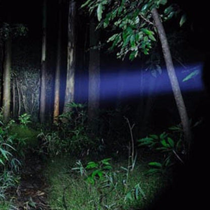 LED Outdoor Rechargeable Telescopic Zoom Mini Glare Flashlight