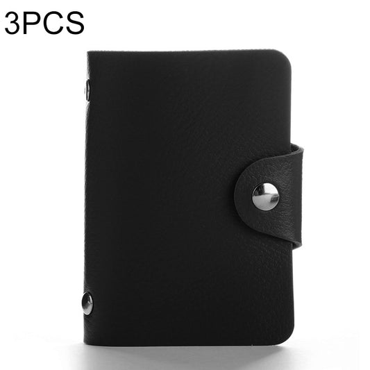 3 PCS Upgraded Version Card Bag Business Card Transparent Protective Cover Color Storage Card Holder, 12 Card Slots