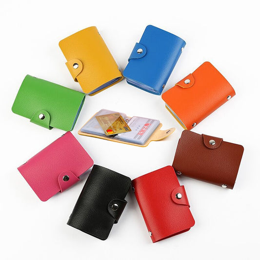 3 PCS Upgraded Version Card Bag Business Card Transparent Protective Cover Color Storage Card Holder, 12 Card Slots