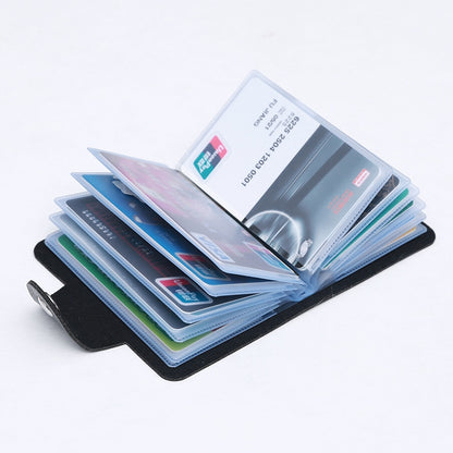 3 PCS Upgraded Version Card Bag Business Card Transparent Protective Cover Color Storage Card Holder, 12 Card Slots