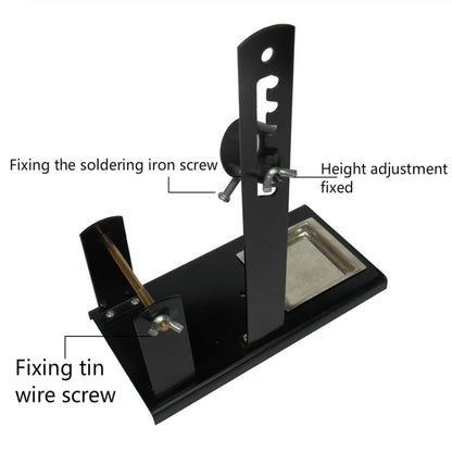 Multifunctional Soldering Iron Stand Hanging Tin Wire Stand Welding Auxiliary Fixing Bracket, Welding Auxiliary Fixing Bracket