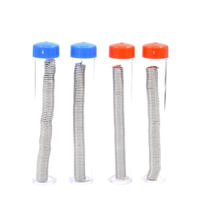 10 PCS 1.0mm 63/37 Barreled Tin Wire Pen Tube Solder Wire, Color Random Delivery, 1.0mm 63/37