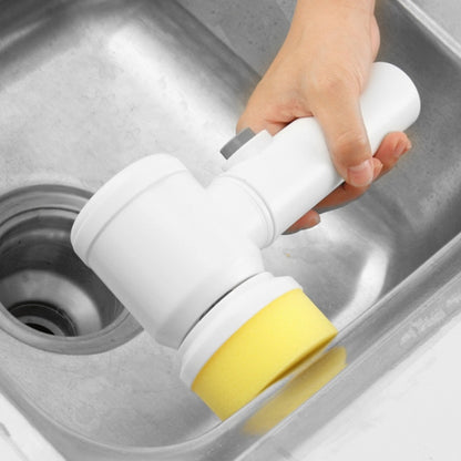 5 in 1 Multifunctional Household Electric Cleaning Brush, 5 in 1 Electric Brush