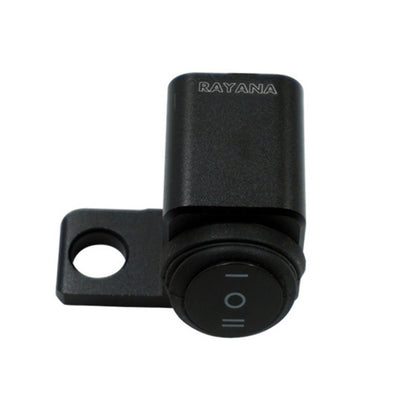 Motorcycle Off-Road Vehicle Modification Parts Aluminum Alloy Mirror Seat Switch Headlight Spotlight Double Flash Steering Switch, Waterproof One in Two Out (Hole on the Left), Waterproof One in Two Out (Hole on the Right)