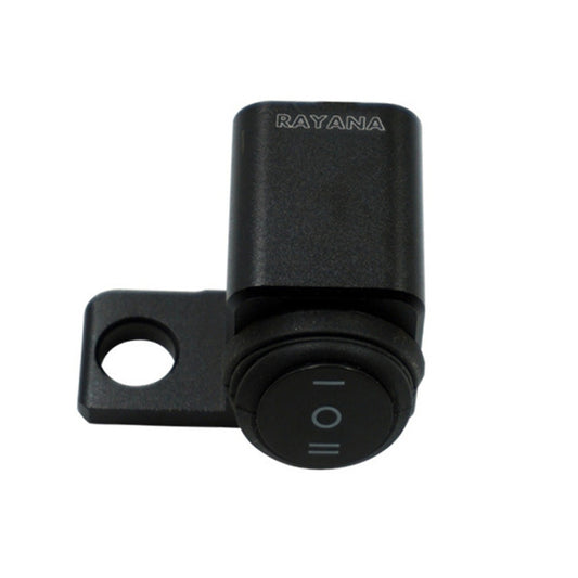 Motorcycle Off-Road Vehicle Modification Parts Aluminum Alloy Mirror Seat Switch Headlight Spotlight Double Flash Steering Switch, Waterproof One in Two Out (Hole on the Left), Waterproof One in Two Out (Hole on the Right)