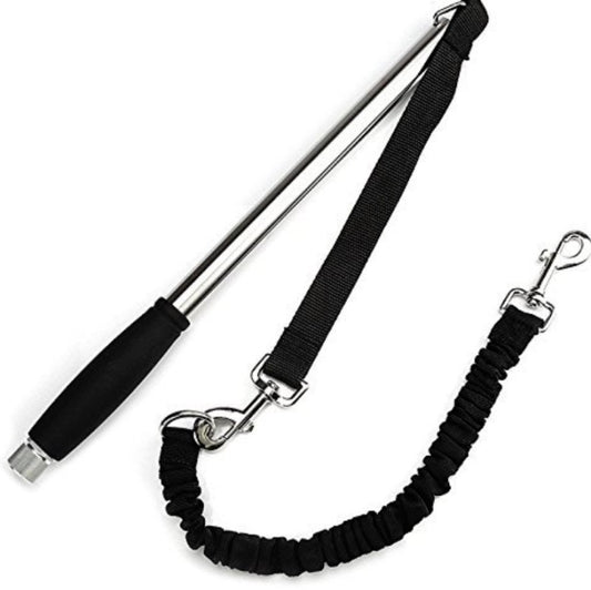 Bicycle Pet Traction Rope Leash with Spring Retractable, Bicycle Pet Traction Rope