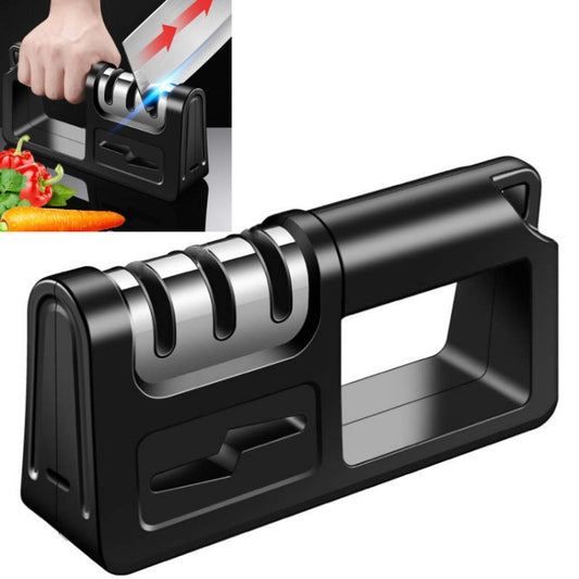 Three-Stage Kitchen Sharpener Multi-Function Sharpening Stone