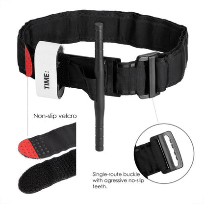 Outdoor Portable One-handed Spinning Emergency Buckle Artery Tourniquet