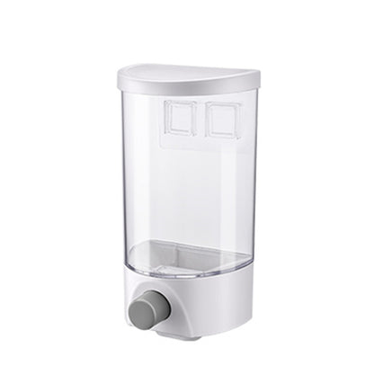 Wall-Mounted Miscellaneous Grain Storage Box Kitchen Large-Capacity Push-Type Sealed Tank, Medium, Large