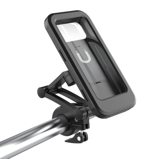 Motorcycle Rearview Mirror Mobile Phone Bracket Locomotive Mobile Phone Bracket Bicycle Handle Waterproof Bracket