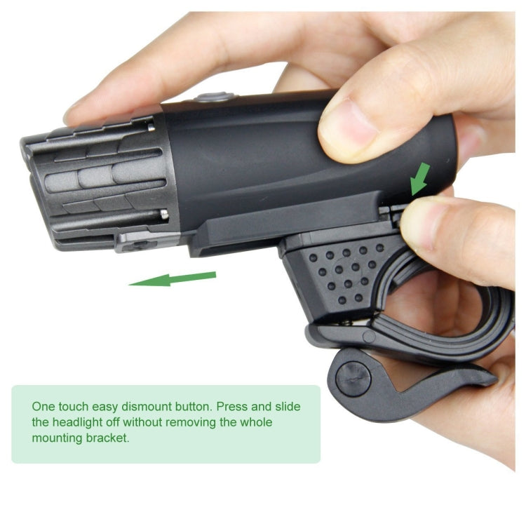 Bike Light USB Rechargeable Mountain Bike Warning Light