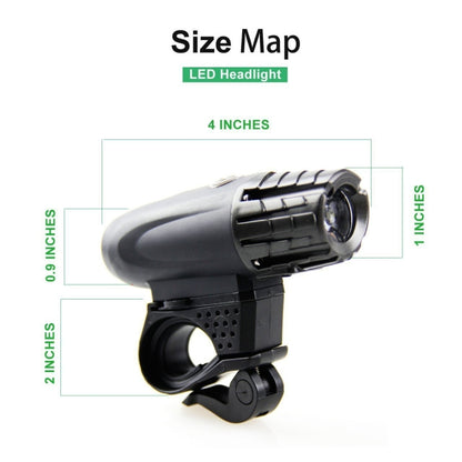 Bike Light USB Rechargeable Mountain Bike Warning Light