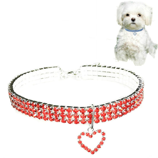 Pet Supplies Elastic Love Cats And Dogs Accessories Pet Collars, S, M, L