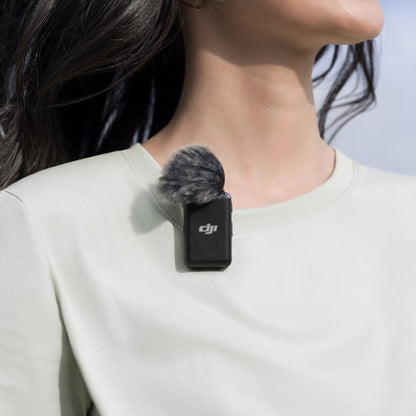 ميكروفون DJI الأصلي اللاسلكي مع شاشة OLED تعمل باللمس، 2 جهاز إرسال وجهاز استقبال واحد، 1 جهاز إرسال وجهاز استقبال واحد