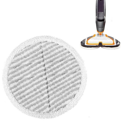 2 PCS Steam Mop Cleaning Replacement Cloth for Bissell 2124/2039A Series, White, Gray, Orange