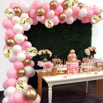 Macron Pink Balloon Decoration Set Proposal Birthday Party Decoration Event Layout, Macron Pink Balloon Decoration