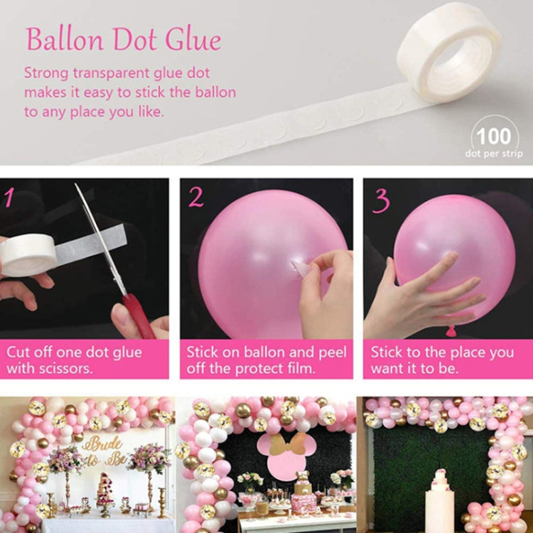 Macron Pink Balloon Decoration Set Proposal Birthday Party Decoration Event Layout, Macron Pink Balloon Decoration
