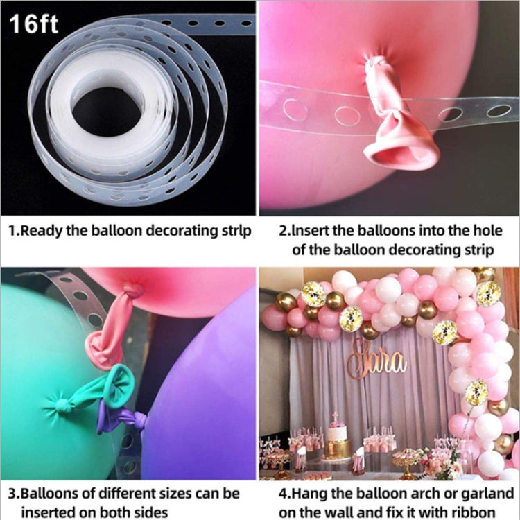 Macron Pink Balloon Decoration Set Proposal Birthday Party Decoration Event Layout, Macron Pink Balloon Decoration