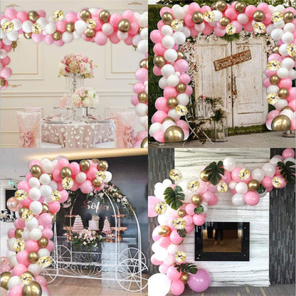 Macron Pink Balloon Decoration Set Proposal Birthday Party Decoration Event Layout, Macron Pink Balloon Decoration