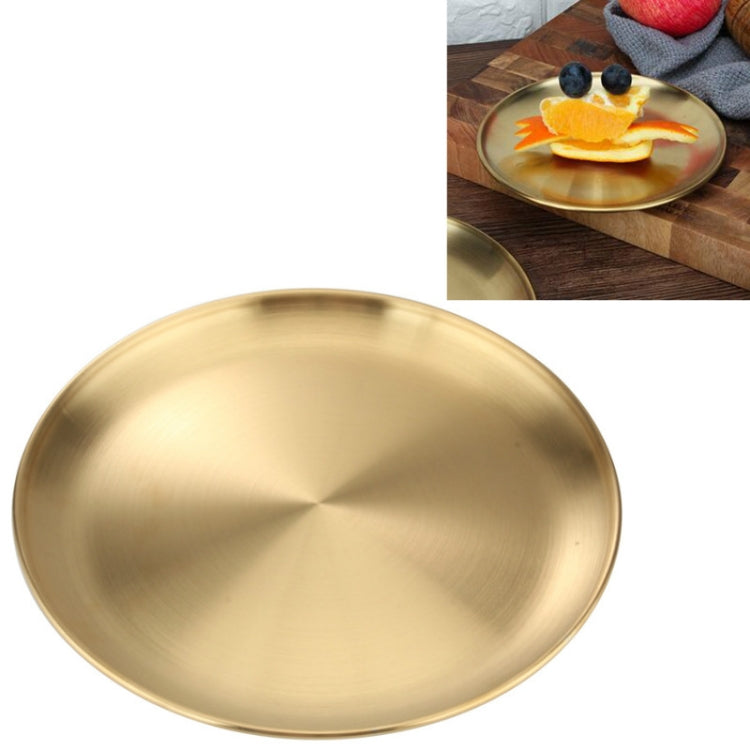 Stainless Steel Thickened Round Plate Cafe Tray Fruit Cake Plate Bone Plate Dish Shallow Plate, 14cm Brushed Matte Silver, 17cm Brushed Matte Silver, 20cm Brushed Matte Silver, 23cm Brushed Matte Silver, 26cm Brushed Matte Silver�����������������������...