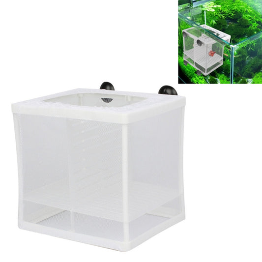 Small Size With Clapboard Incubator Small Fish Isolation Box Net Tropical Fish Breeding Box, With Clapboard