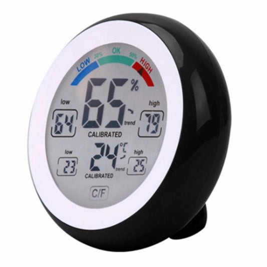 TS-S93 مقياس حرارة رقمي متعدد الوظائف، مقياس درجة الحرارة والرطوبة، عرض اتجاه الحد الأقصى والحد الأدنى للقيمة