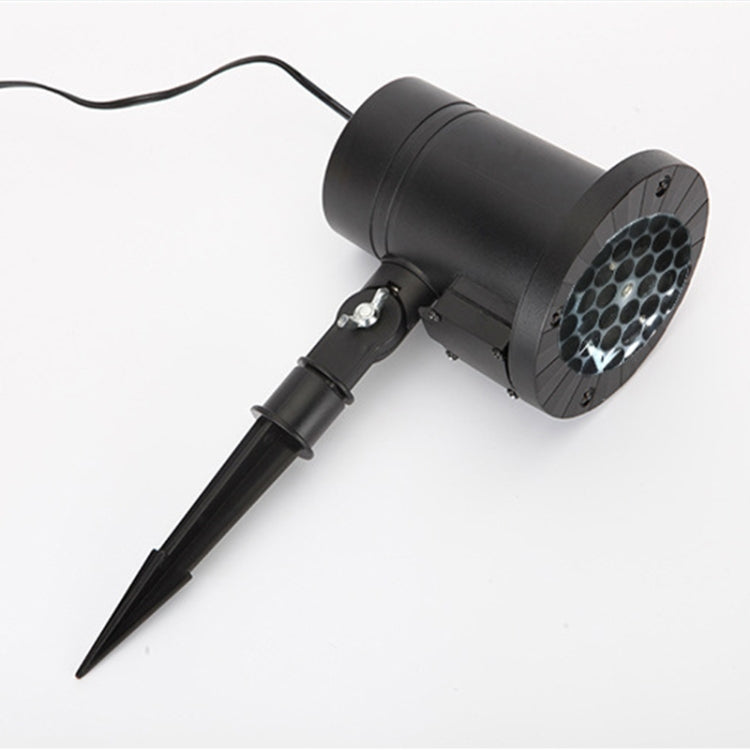 Christmas Snow Outdoor Waterproof Projection Lamp Landscape Lawn Decoration Light, US Plug, EU Plug, UK Plug, AU Plug