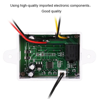 XH-W3001 Digital LED Temperature Controller Arduino Cooling Heating Switch Thermostat NTC Sensor, 24V, 220V