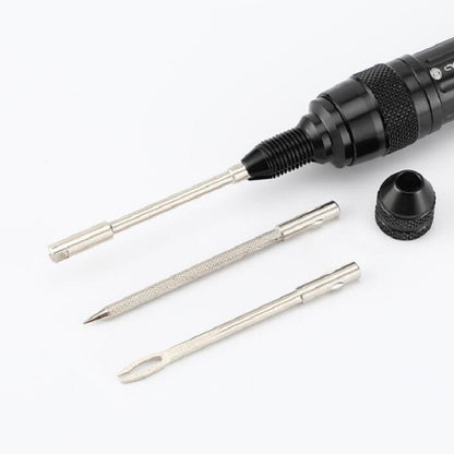 CYCLINGBOX Mountain Bike Vacuum Aluminum Alloy Tire Repair Tool Bicycle Repair Integrated Storage Design Tool