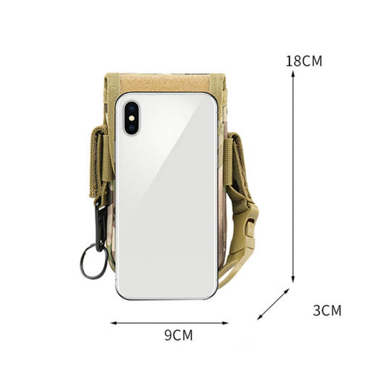 Multifunctional Large-Capacity Mobile Phone Bag Outdoor Sports Waist Bag, 1 PC